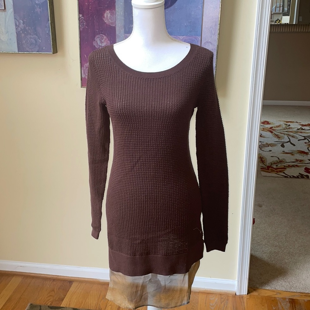EUC Logo By Lori Goldstein Sweater Tunic